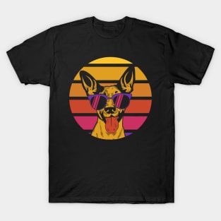 Aesthetic Chihuahua with Sunglasses T-Shirt